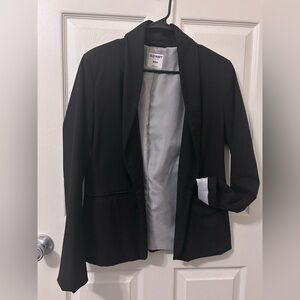 Black Women’s Lined Blazer